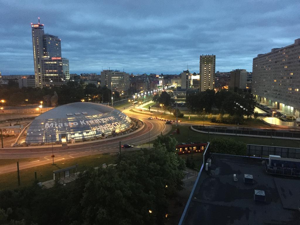 דירות קטוביץ Apartament Panorama Spodek מראה חיצוני תמונה