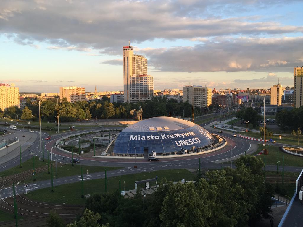 דירות קטוביץ Apartament Panorama Spodek מראה חיצוני תמונה